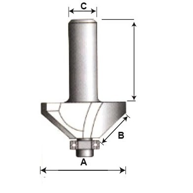 Mata Router 306 Mata Profil Kayu Mesin Profil Kayu
