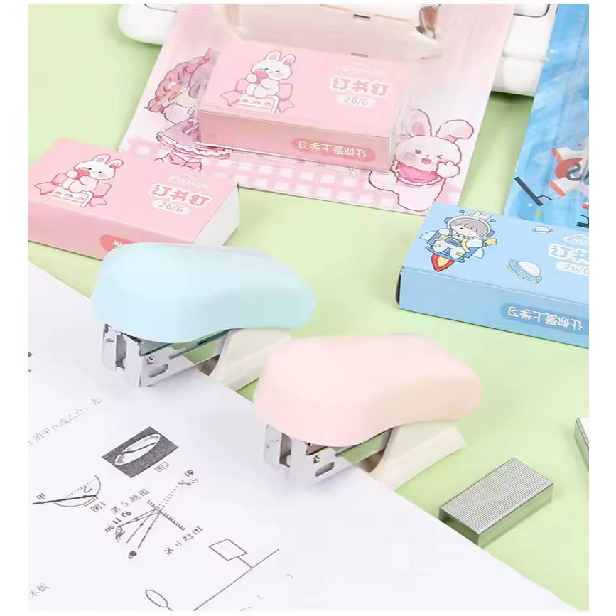 

(COD BISA) STAPLES SET MINI LUCU STAPLER MINI PORTABLE + ISI