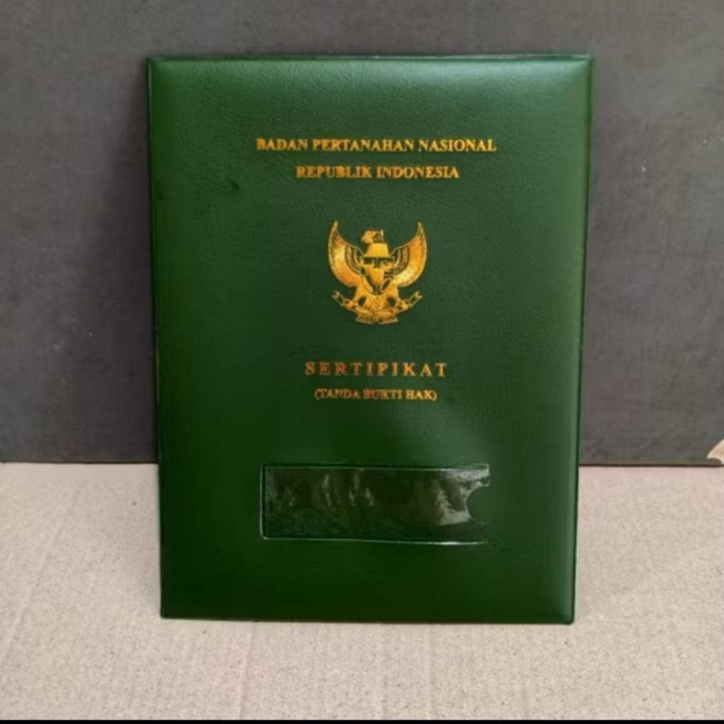 

Cover Sertifikat Tanah ( Kualitas Bagus )