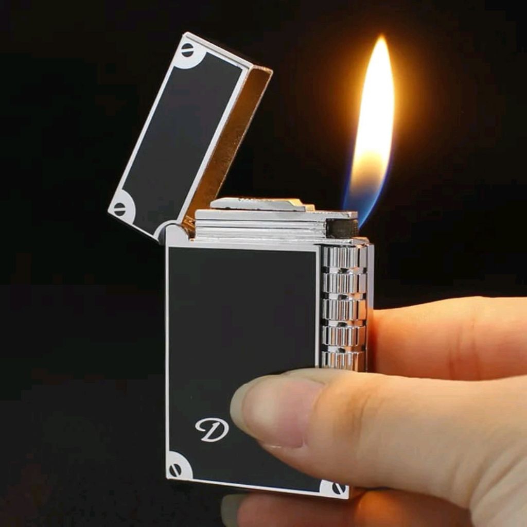 BISA COD Korek api motif dupont dentik korek api Lilin + Batu api