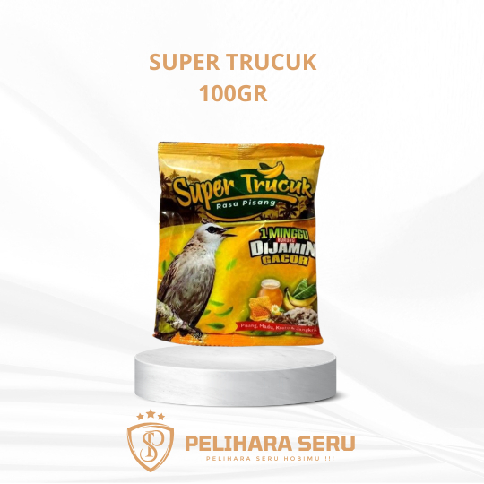SUPER TRUCUK PUR RASA PISANG PAKAN BURUNG TRUCUKAN