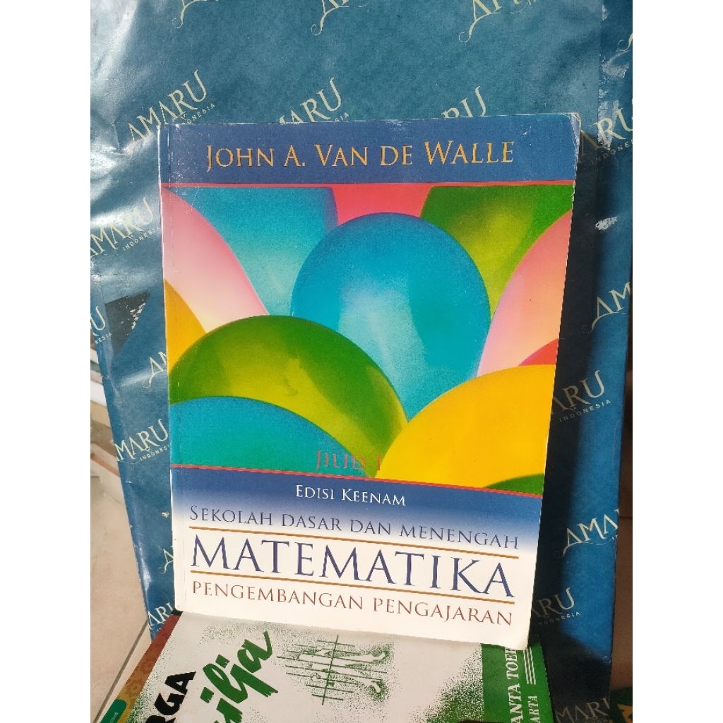ORIGINAL BUKU MATEMATIKA SEKOLAH DASAR DAN MENENGAH PENGEMBANGAN PENGAJARAN EDISI KE-6 JILID 1 JOHN 