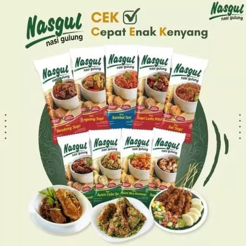 

NASGUL - Nasi Gulung Siap Makan 80 gr