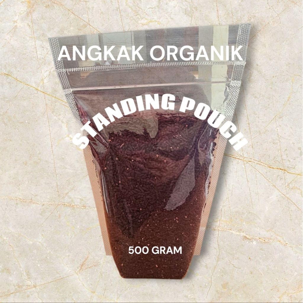 

ANGKAK PREMIUM ORGANIK 500 GRAM HALAL . BERAS MERAH , OBAT , ANGKAK , STANDING POUCH