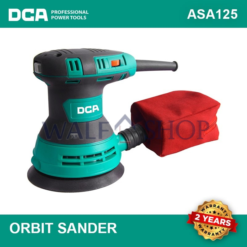Mesin Amplas Bulat DCA ASA125 Orbital Sander