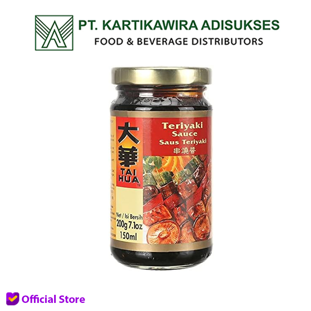 

Tai Hua Teriyaki Sauce 150ml Saus Marinasi Bumbu Teriyaki