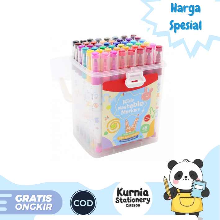 

M&G Easy Washable Marker pen / Spidol Pen 36 Warna APMT3413