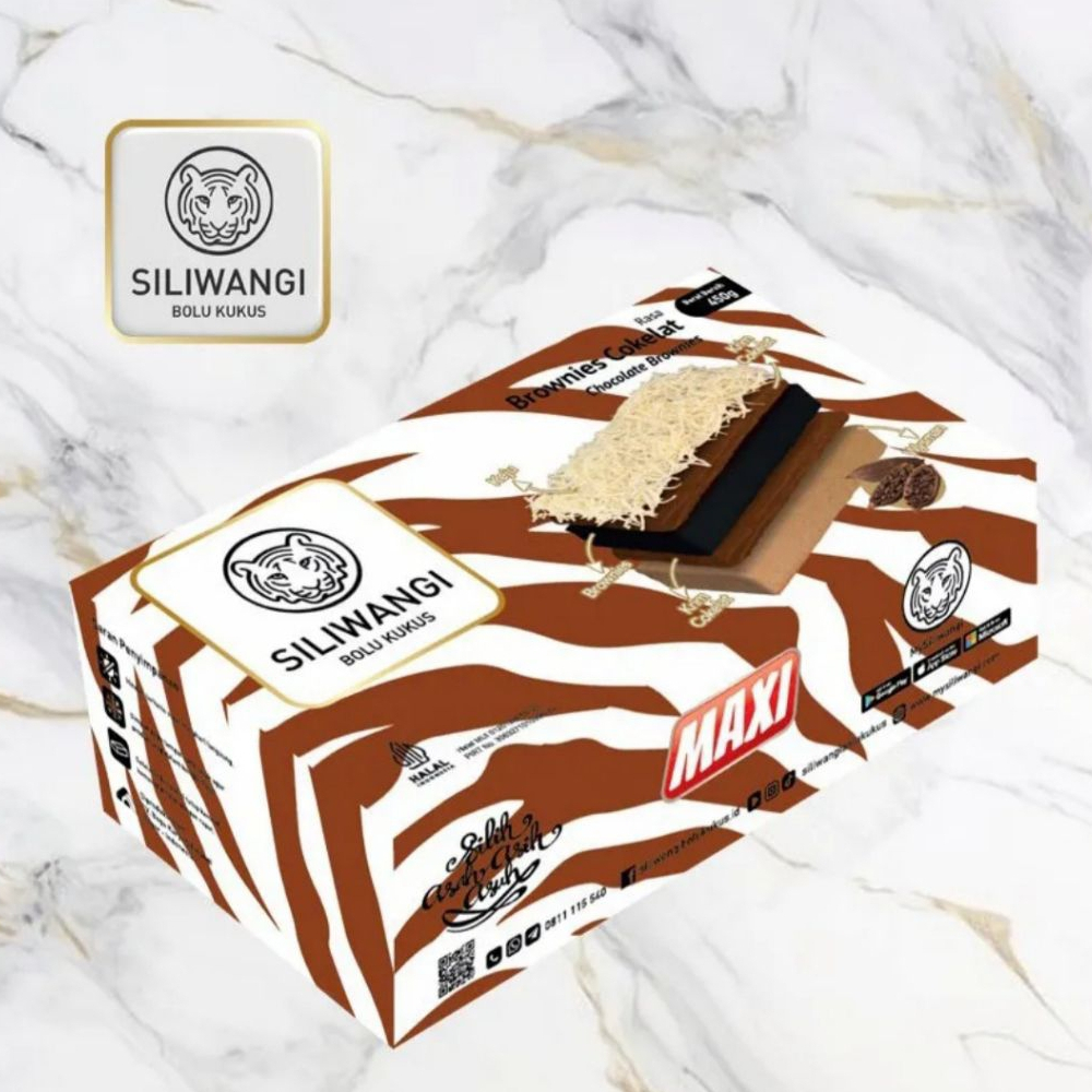 

Siliwangi Bolu Kukus - Brownies Cokelat MAXI