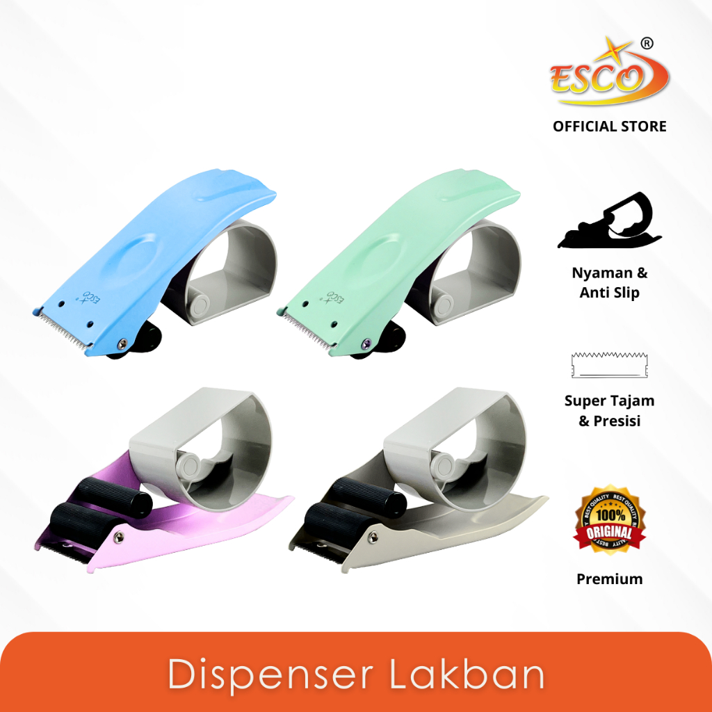 

Esco Dispenser Lakban - Tape Dispenser 2 Inch 50mm (TDC-01)