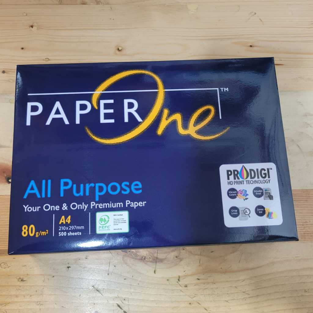 

Paperone Kertas HVS A4 80 Gr 1 Rim (500 lbr)