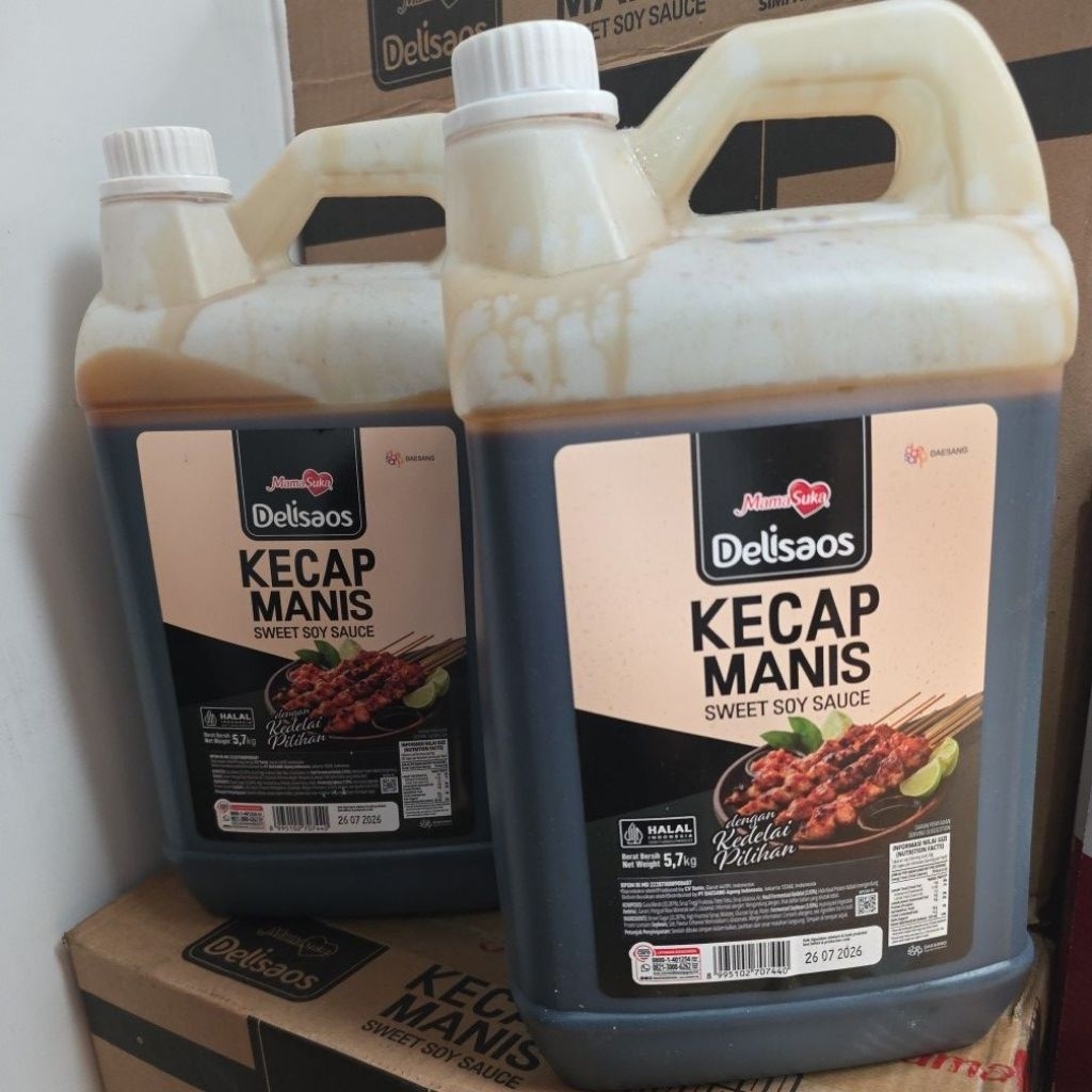 

Delisaos Kecap Manis Mamasuka 5.7kg