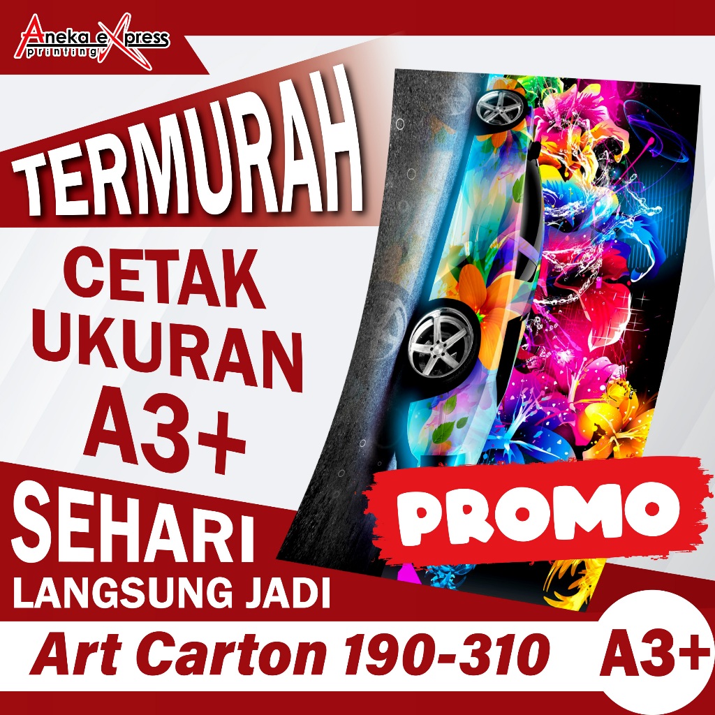 

PRINT A3+ MURAH SEHARI JADI | CETAK A3+ 1 SISI DAN 2 SISI | HVS | ART PAPER | MATTE PAPER | ART CARTON | BLUES WHITE | LINEN | IVORY