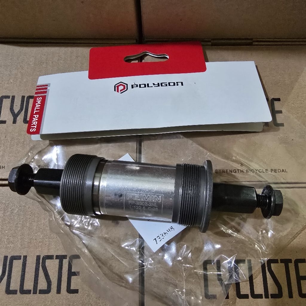 BB Bottom Bracket 122 Polygon BB Kotak Sepeda AS Tengah Sepeda