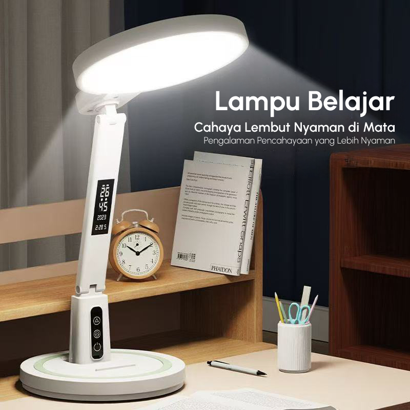 MIMOON Lampu Belajar Anak Lampu Belajar Portable Charger led Lampu Belajar Lampu Meja