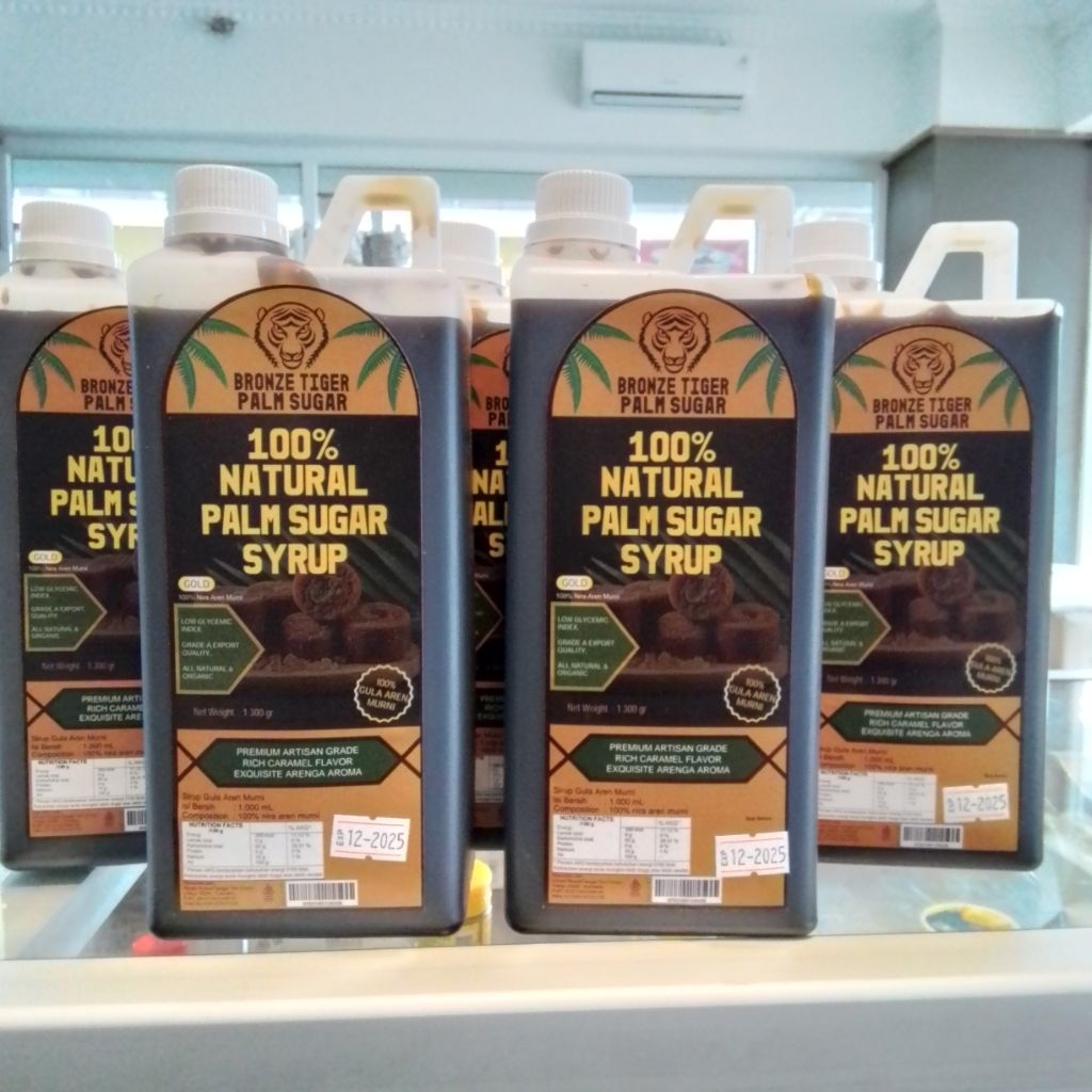 

Bronze Tiger Palm Sugar 100% Natural Syrup 1lt