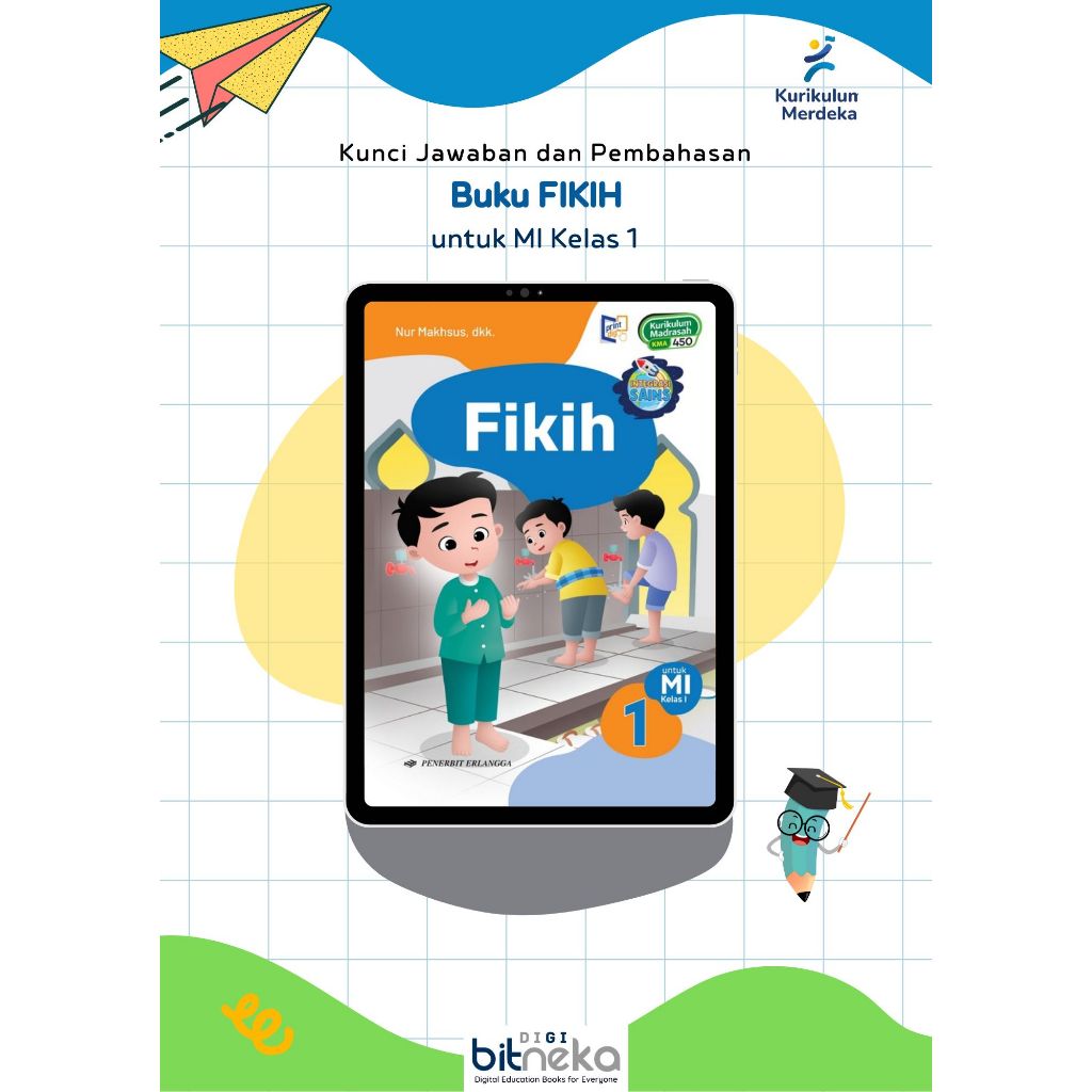 [REVISI]Kunci Jawaban Buku Fikih SD/MI Kelas 1 Kurikulum Merdeka - Erlangga