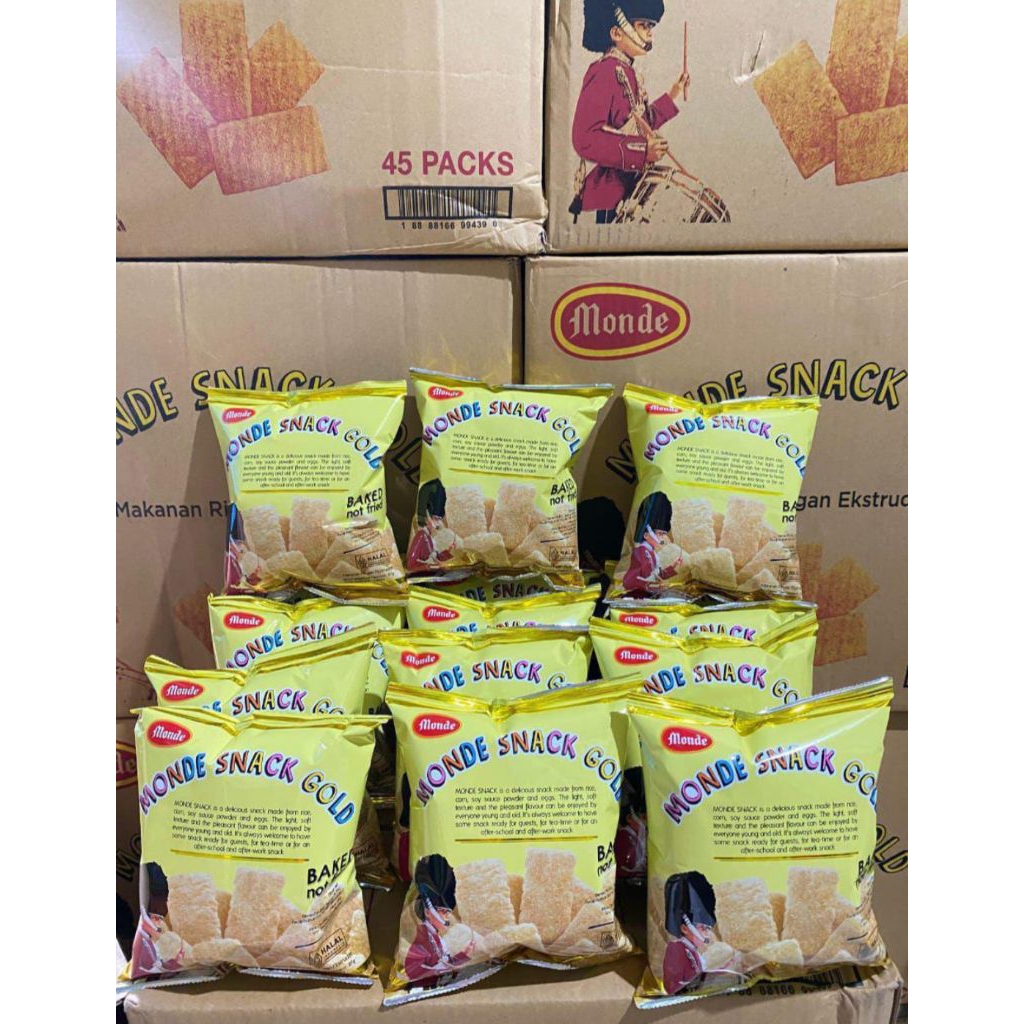 

Monde snack gold 27gr