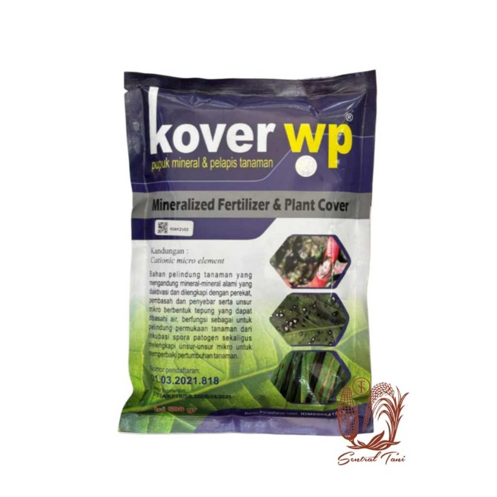 KOVER WP Pupuk Mineral&Pelapis Tanaman 500GR / Kover WP 500GR