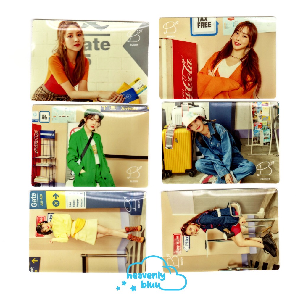 [OFFICIAL] GFRIEND CARRIER STICKER SET - GLOBAL OFFICIAL FANCLUB BUDDY MEMBERSHIP KIT