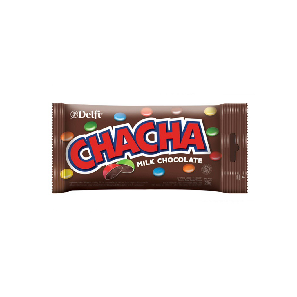 

Chacha Permen Cokelat Susu Delfi 20 gram
