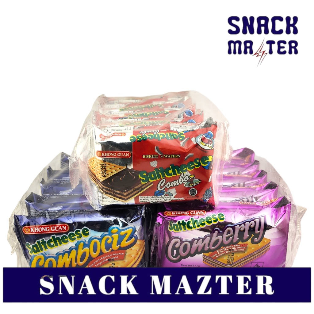 

Khong Guan Saltcheese Renceng - Netto 10bks x 20 gr