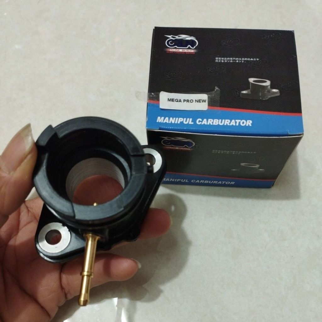 CRUN MANIPUL CARBURATOR MEGAPRO NEW MONO KVE /INTAKE MANIPOL MANIFOLD LEHER KARBURATOR ORIGINAL