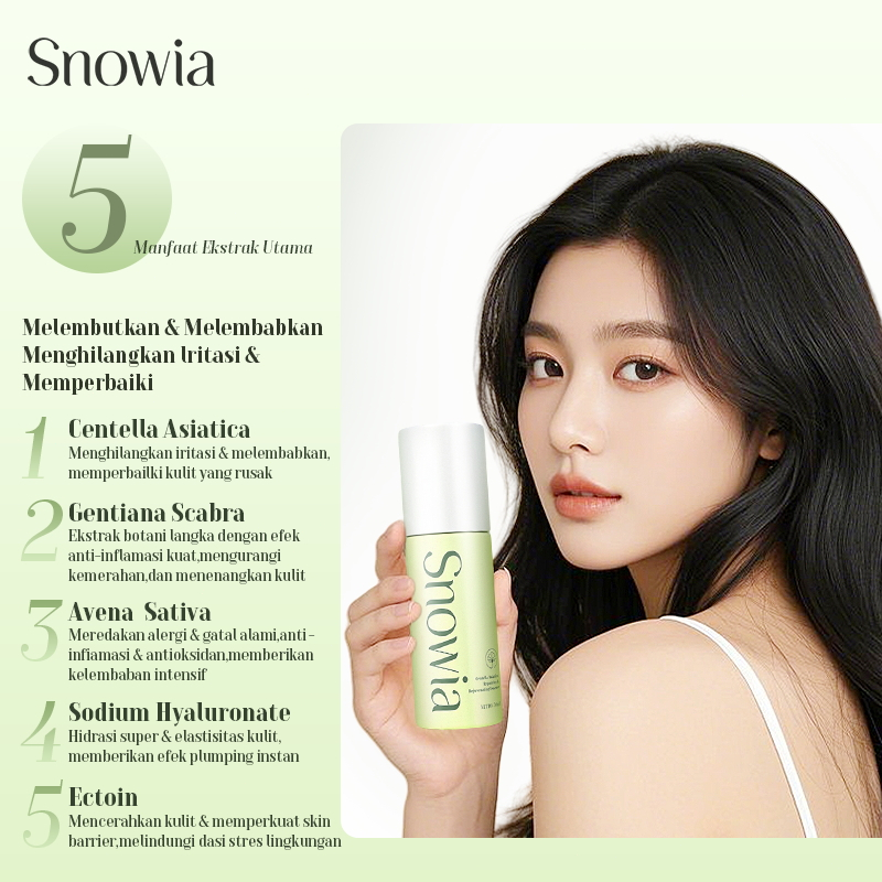 Snowia Centella Serum Untuk Kulit Sensitif