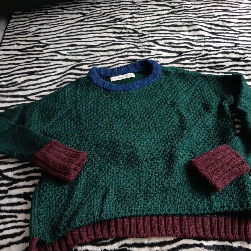 preloved sweater Zara knit size M