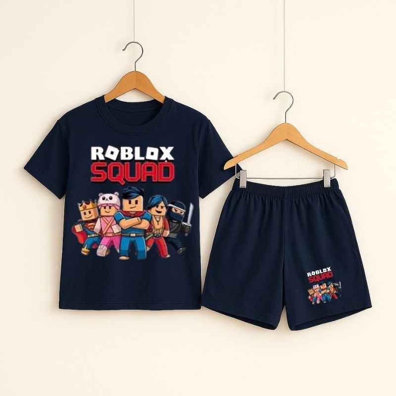 BAJU SETELAN ANAK LAKILAKI PEREMPUAN / BAJU LENGAN PENDEK CELANA PENDEK / BAJU SANTAI UMUR 2 SAMPAI 