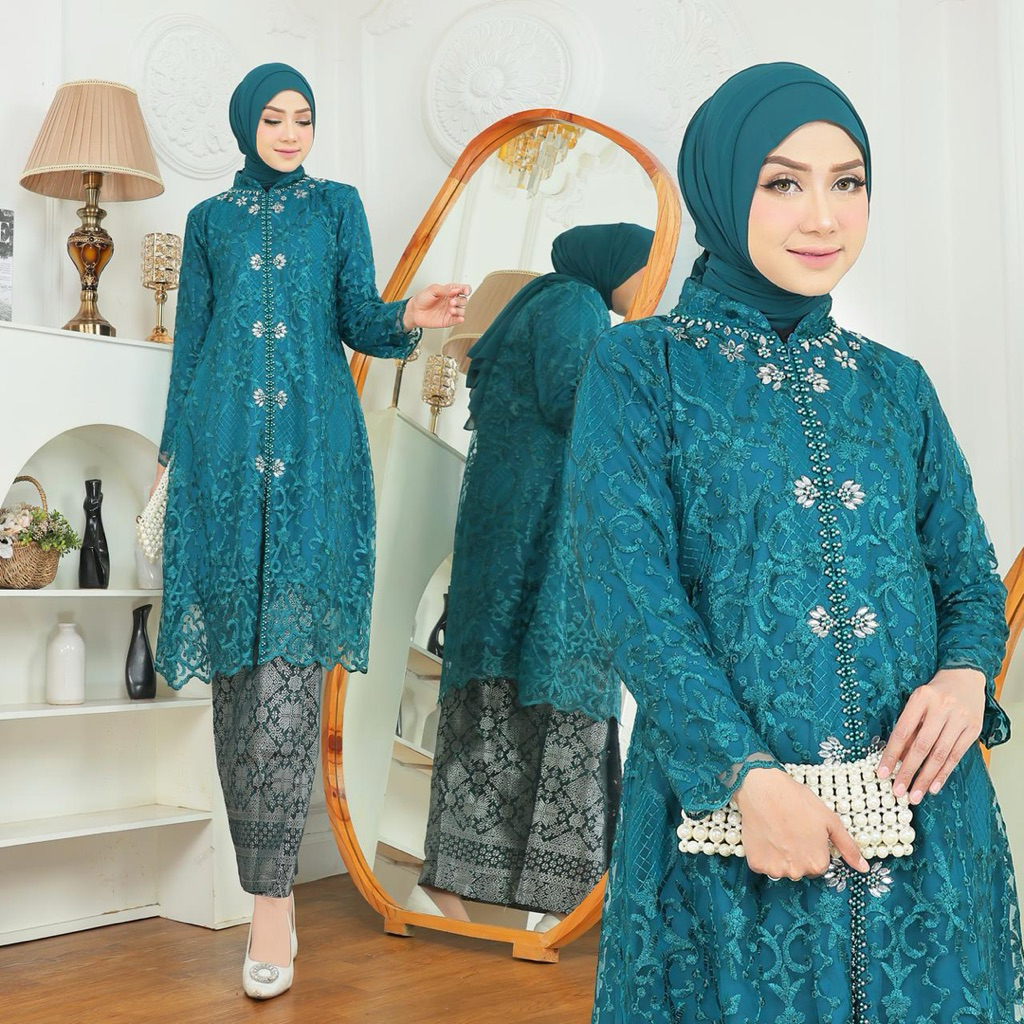 {KEBAYA TILE MEWAH } TUNIK BUSUI PAYET // TUNIK BUSUI // TUNIK PAYET // TUNIK TILE // KEBAYA // BAJU