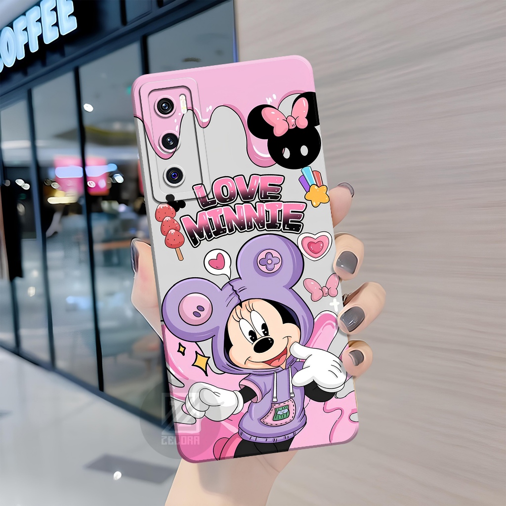 Case VIVO V20SE Fashion Case Kartun ZELORA Softcase Hp VIVO V20 SE Silikon Pro Camera VIVO V20SE Kes
