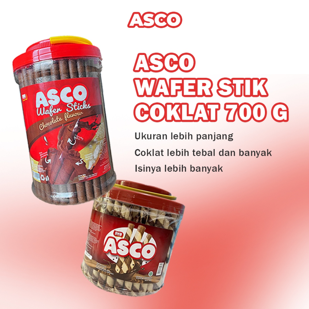 

Asco Wafer Stick Coklat 700gr 1pcs