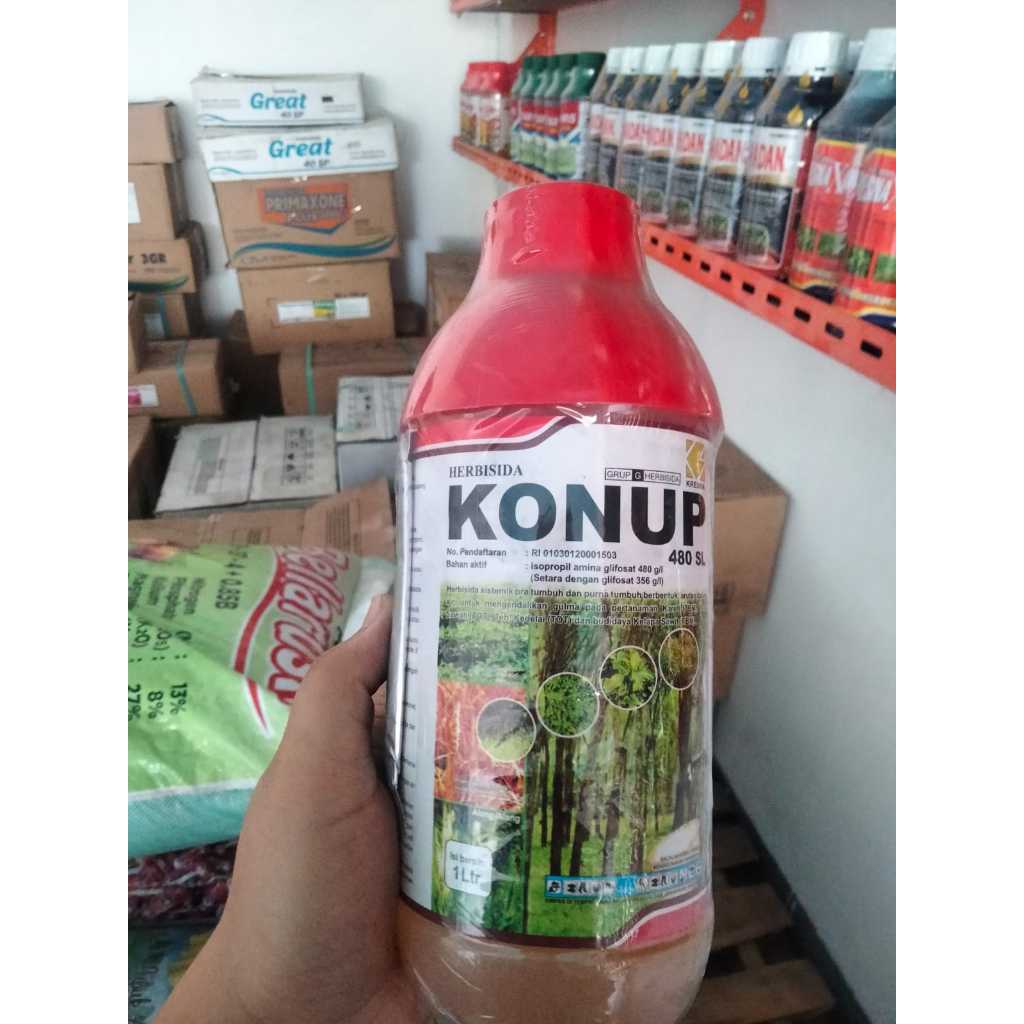 Herbisida KONUP 480 SL Obat Rumput Liar