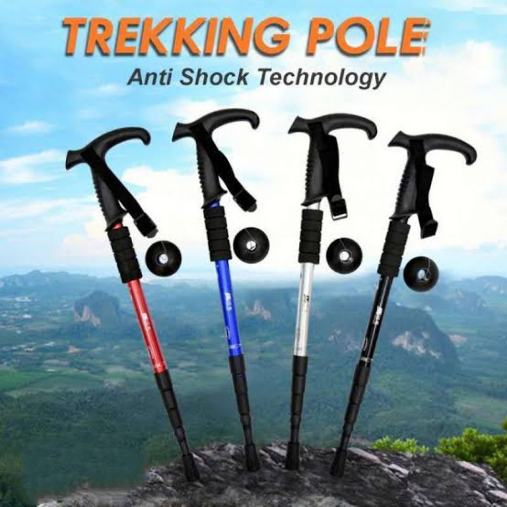 Trekking pole / tongkat mendaki gunung / tongkat gunung / tongkat hiking