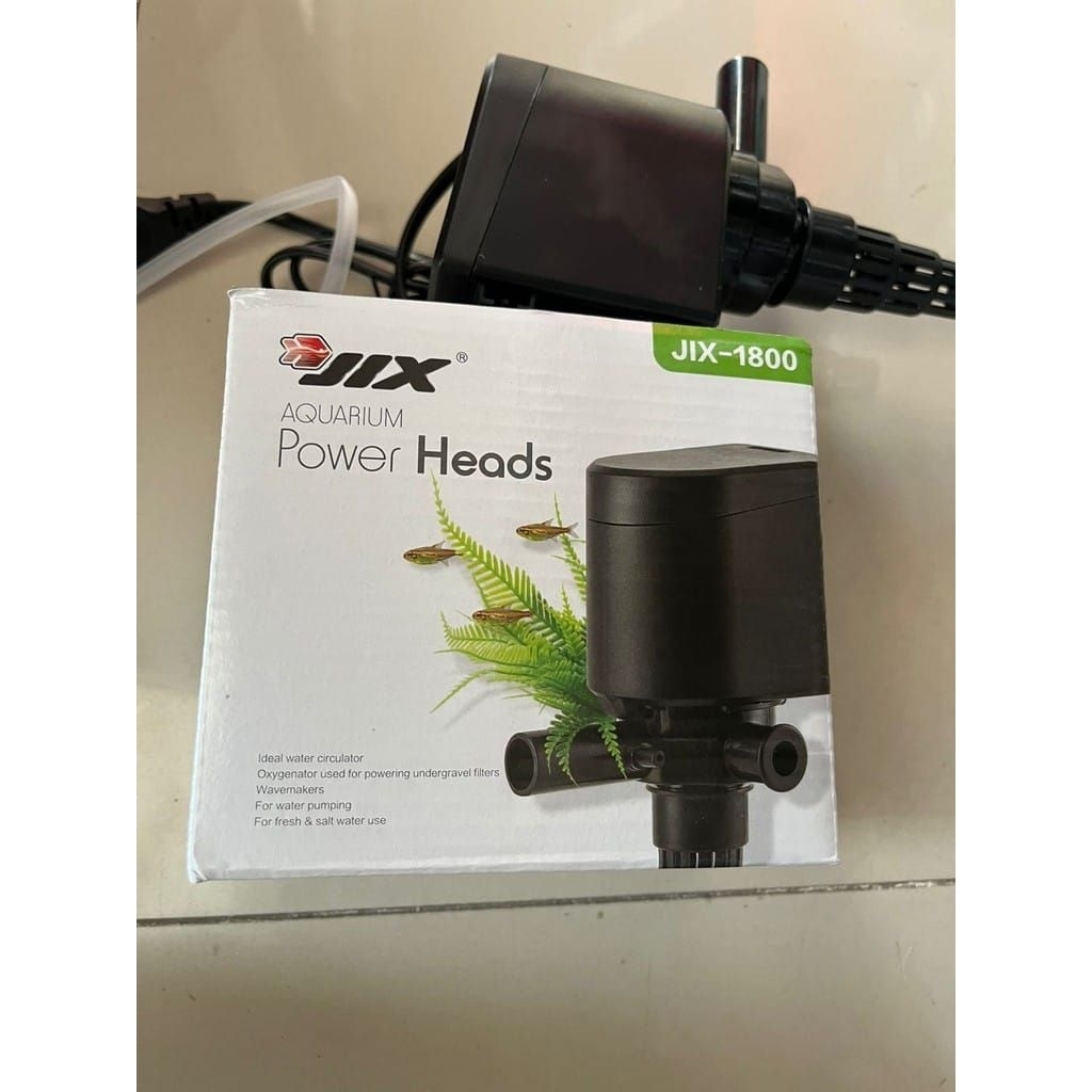 JIX 1800 Pompa Aquarium Pompa Celup 1800lph Pompa Aquarium Hidroponik Aquaponik