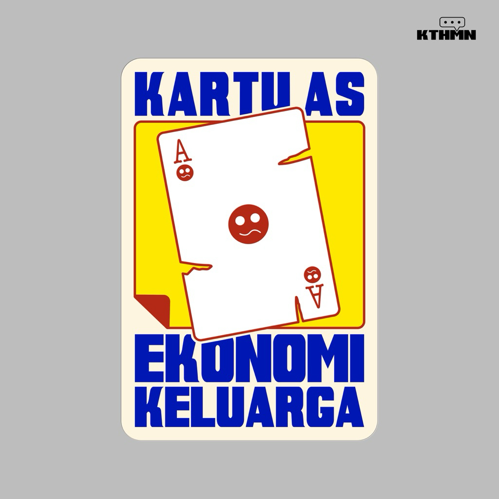 

Kartu As Ekonomi Keluarga (Redesign) - Sticker | SS - 244