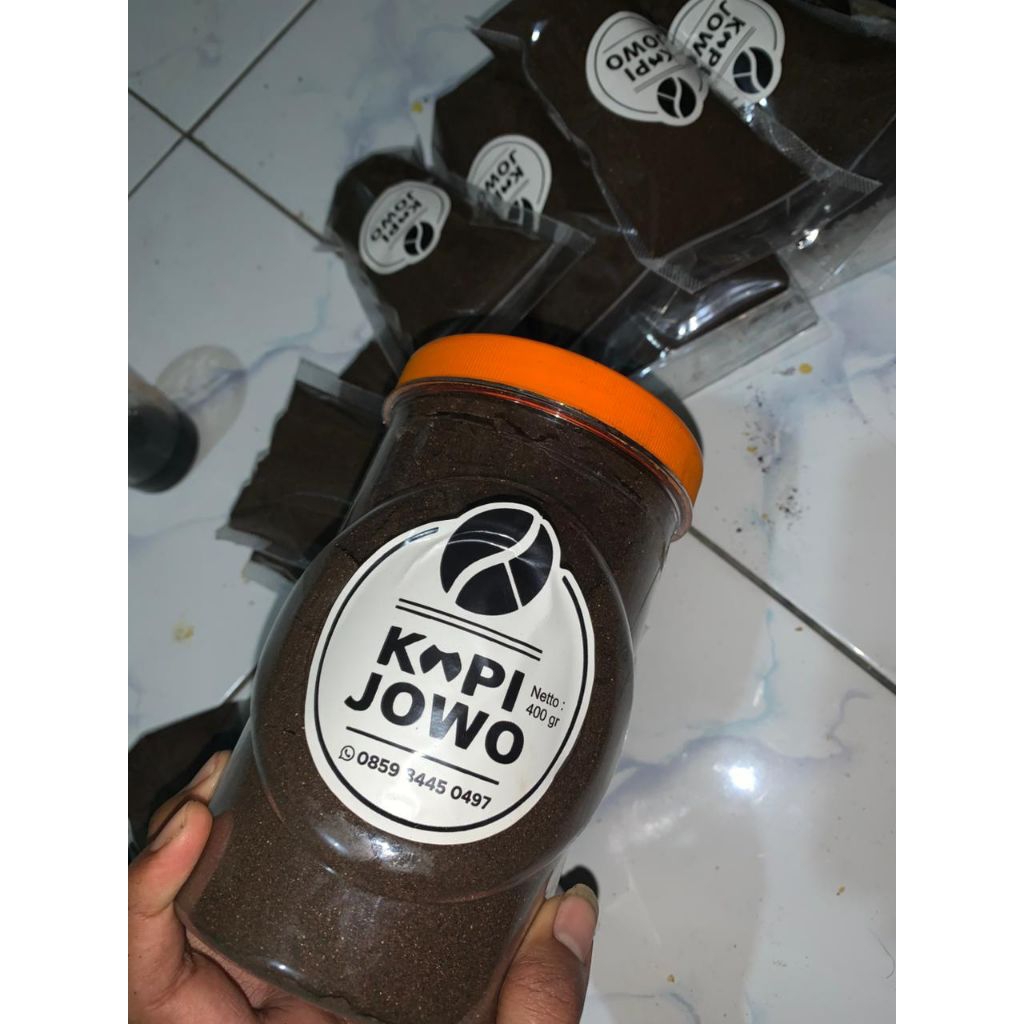 

Kopi Robusta Bubuk Kopi toples 450g