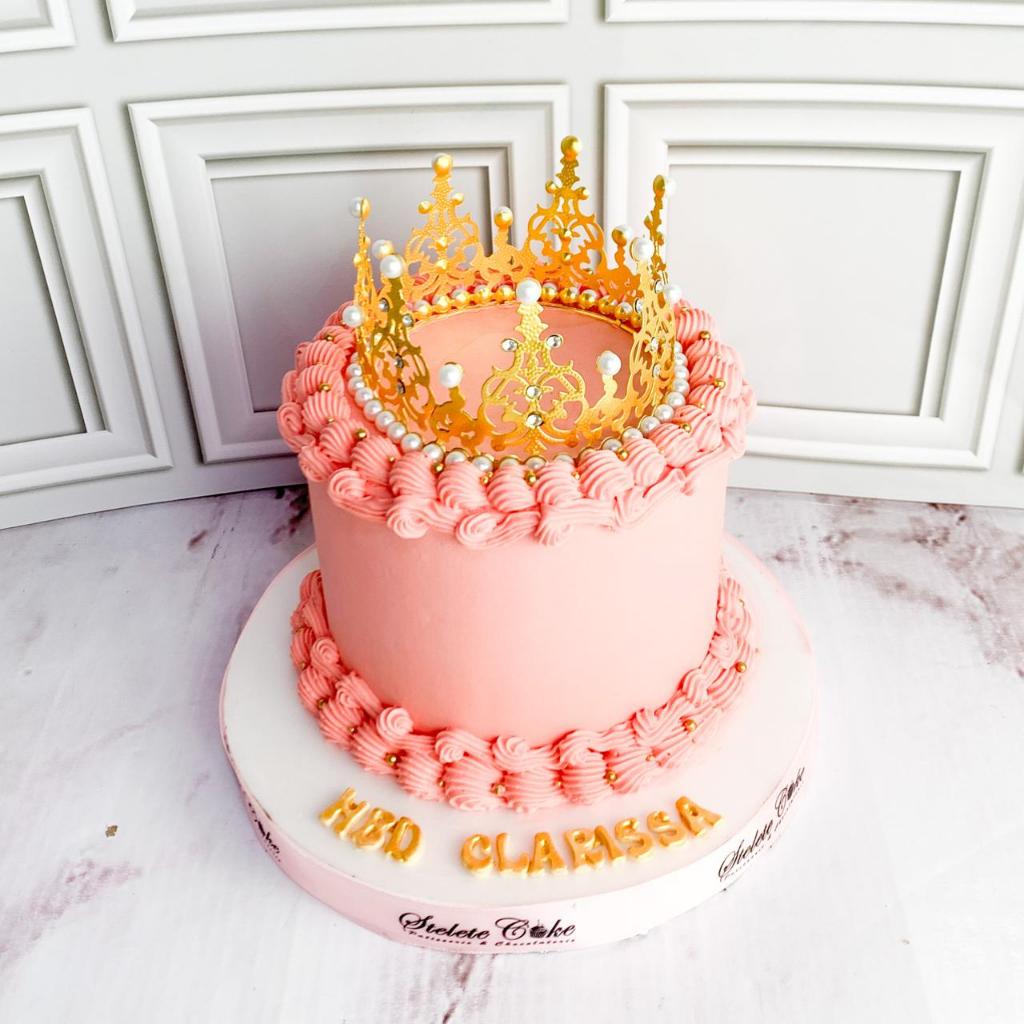 

Kue Ulang tahun/Birthday Cake/Kue Ultah tema Mahkota/Queen Cake/Kue Birthday Jakarta