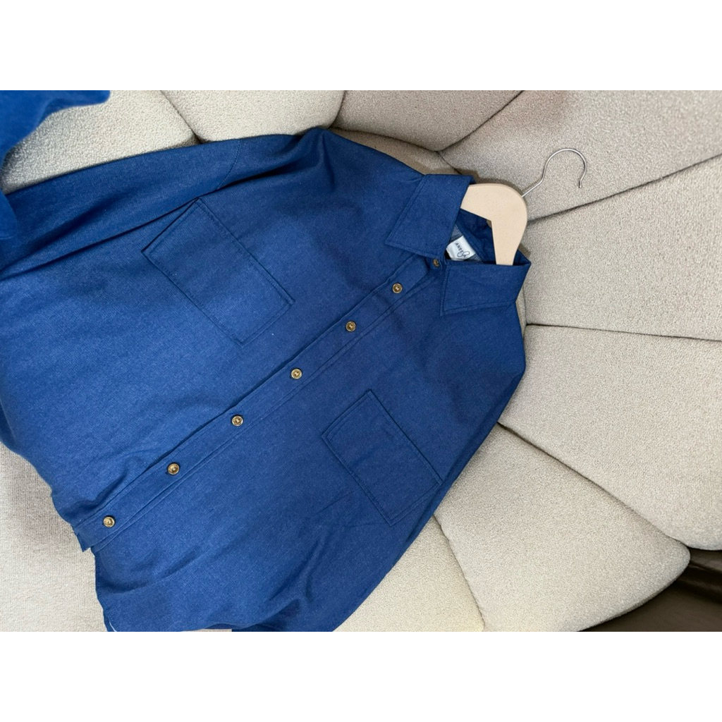 ANEESA-Denim Shirt | Kemeja jeans wanita | kemeja denim wanita