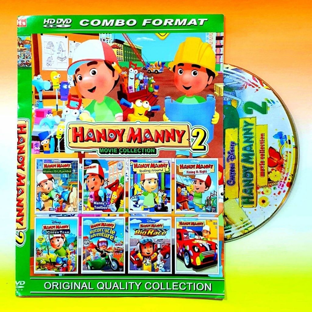 KASET FILM HANDY MANNY-KASET FILM ANAK ANAK KARTUN ANIMASI TERBARU-KASET FILM ANAK2 TERBARU-KASET FI