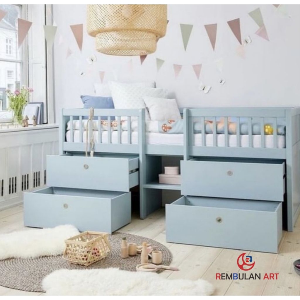 DIPAN ANAK DIPAN LACI DUCO MODERN MINIMALIS
