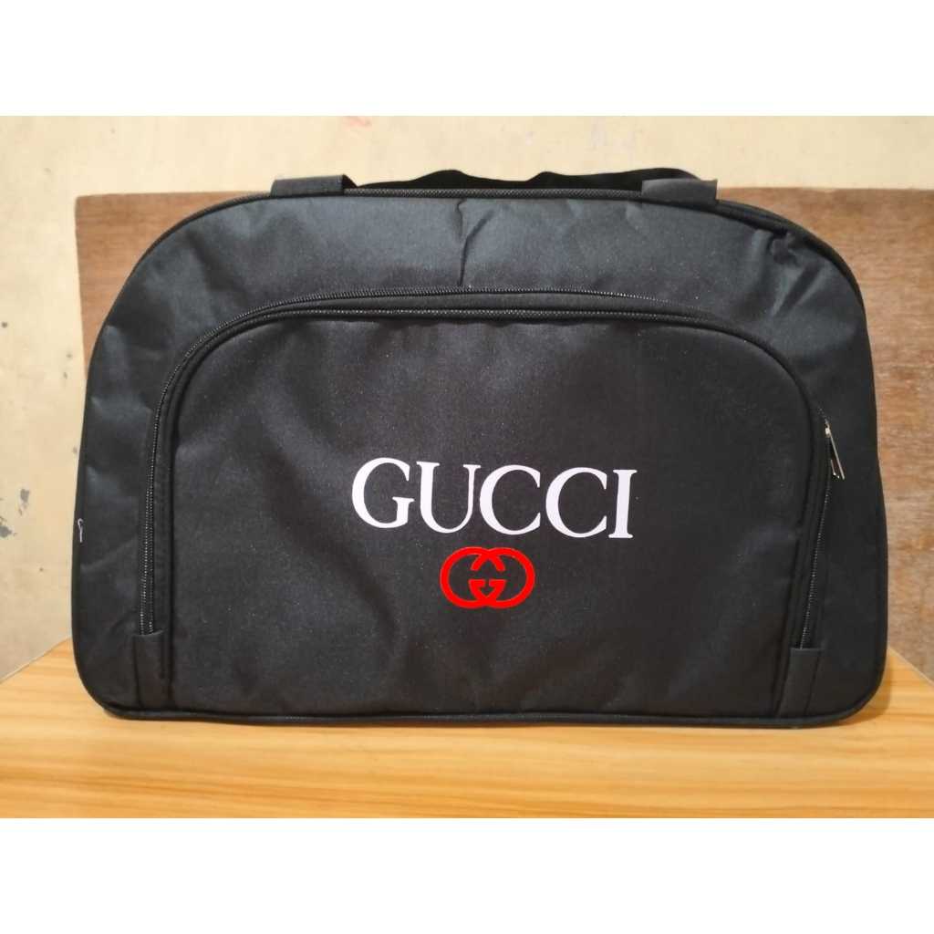 AHA STORE Travel Bag Elle Medium OB POLOS Tas Pakaian Travelbag Elle Paris, Adidas, Gucci