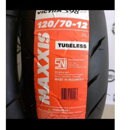 BAN MAXXIS VICTRA 120/70-12 (ORIGINAL 100%)