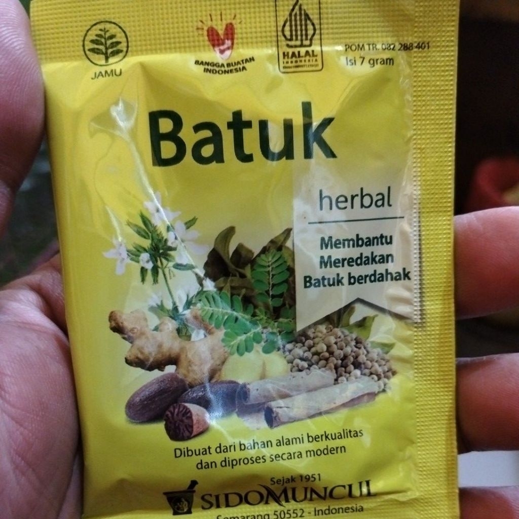 

jamu batuk sidomuncul