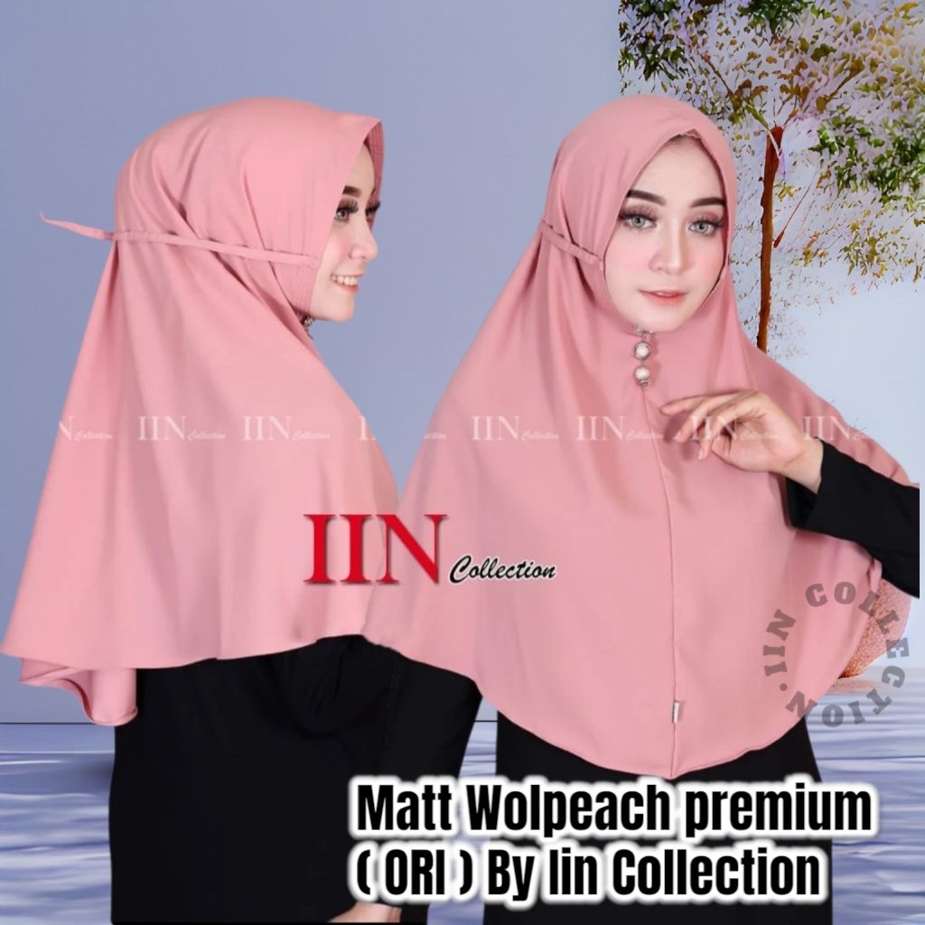(ORI) IIN COLLECTION - Promo wolpeach / adem cocok buat remaja & dewasa size L