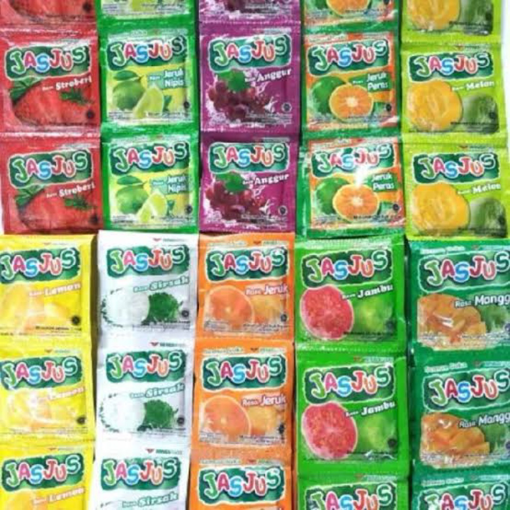 jasjus renceng isi 10 sachet