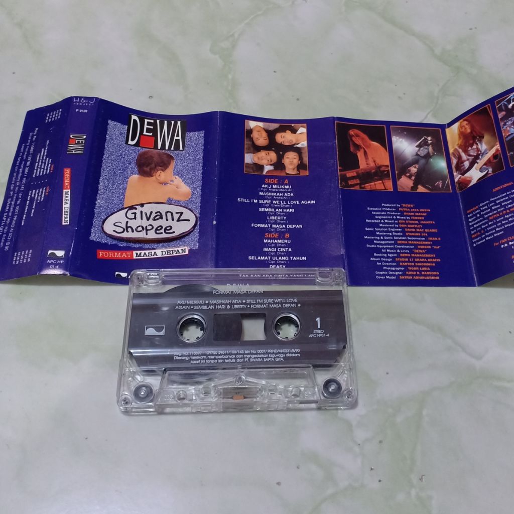 kaset pita DEWA 19 - Format masa depan