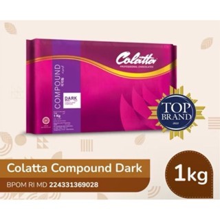 

COLATTA DARK CHOCOLATE COMPOUND KEMASAN 1 KG / COLATTA COKLAT BLOK