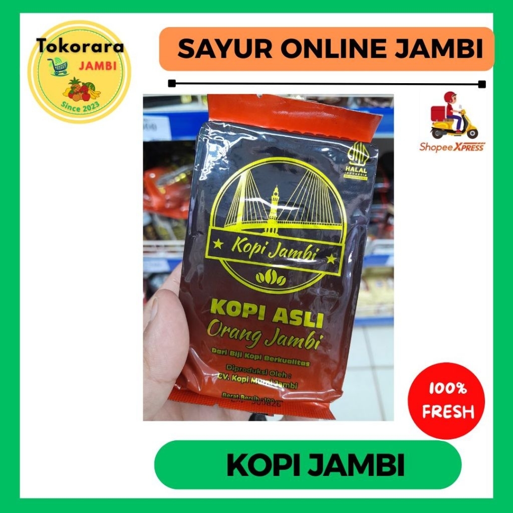 

Kopi Jambi Asli Kopi Orang Jambi 100gr || Bisa Instan-tokorara.jambi
