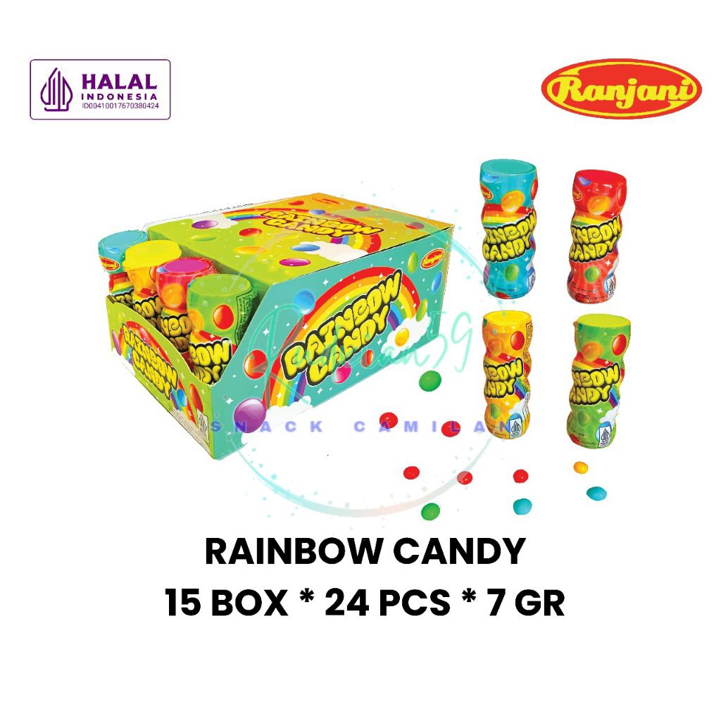 

Ranjani Rainbow candy box isi 24 pcs